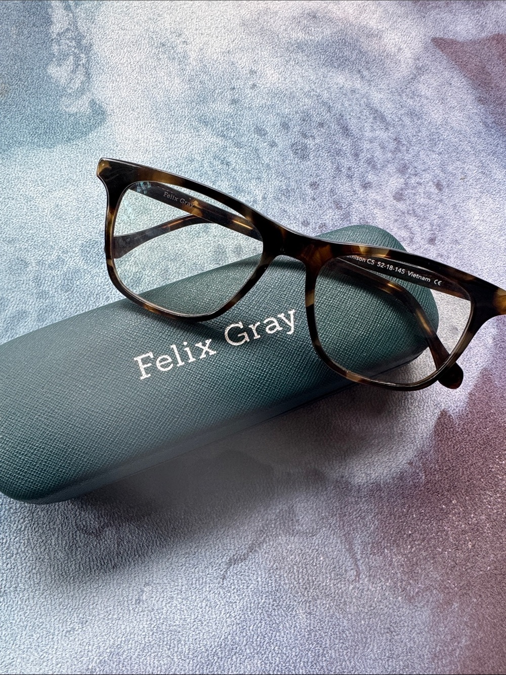 Jemison (Whiskey Tortoise) Blue Light Glasses